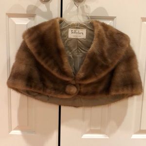 Vintage Fur Cape